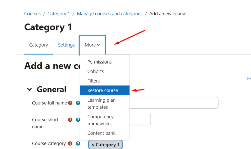 How to Create a Course in Moodle: A Comprehensive Guide + Tips, Upload an existing course