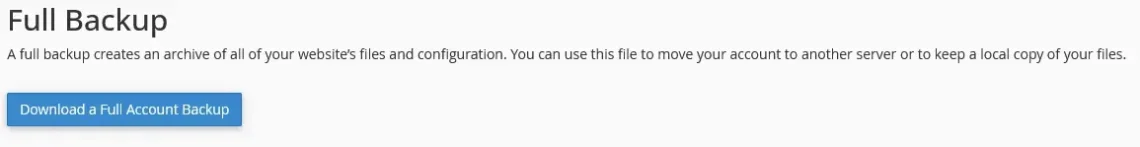 The Fastest Way to Migrate Email in 2025 (Full Guide), Moving email accounts with a full account backup. 2